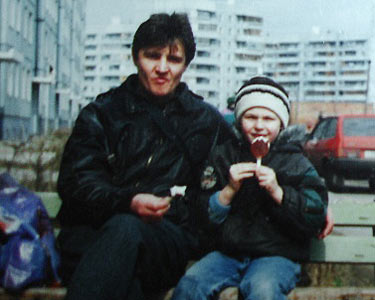 Владимир Демичев с сыном