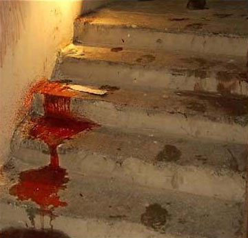 Опер РУБОП был убит на лестнице в своем доме