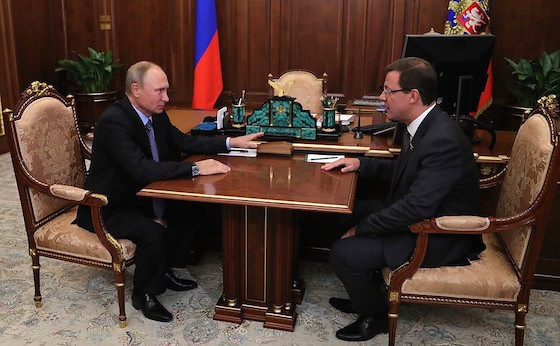 На встрече Владимира Путина и Дмитрия Азарова