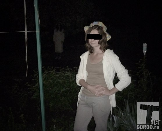 Призрак женщины в белом появился в кадре с тольяттинкой
