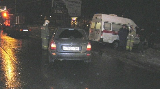ДТП произошло на Автозаводском шоссе Тольятти  