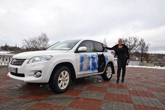 Лилия Гаранина и ее Toyota RAV4 