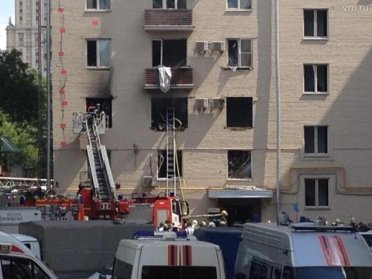 После взрыва на Кутузовском возникла угроза обрушения дома