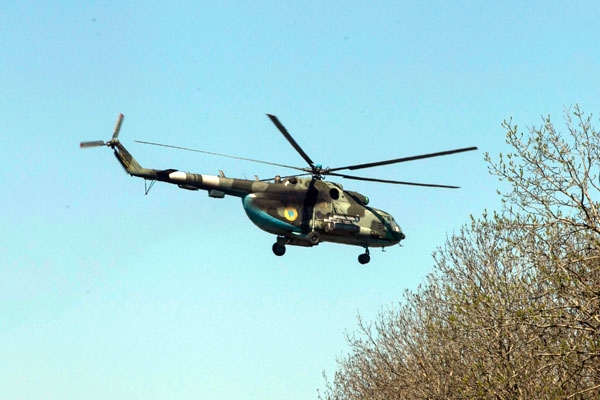 Украинская армия использует вертолеты. Фото Reuters