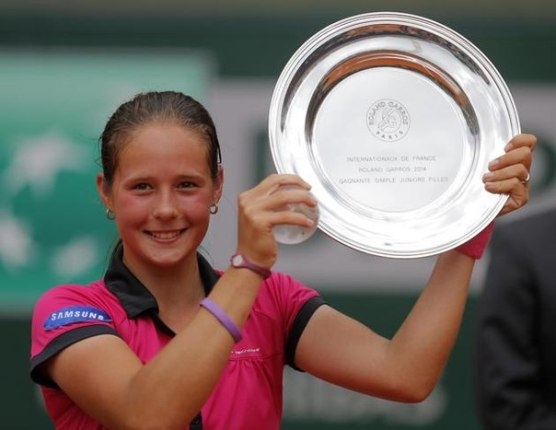Дарья Касаткина с главным призом Roland Garros