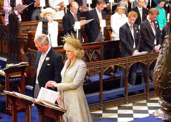 2005 год. Свадьба принца Чарльза и герцогини Камиллы