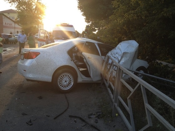 Водитель "Тойоты" погиб при столкновении с самосвалом в Самаре