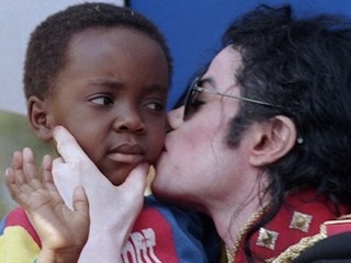Майкл Джексон и ребенок