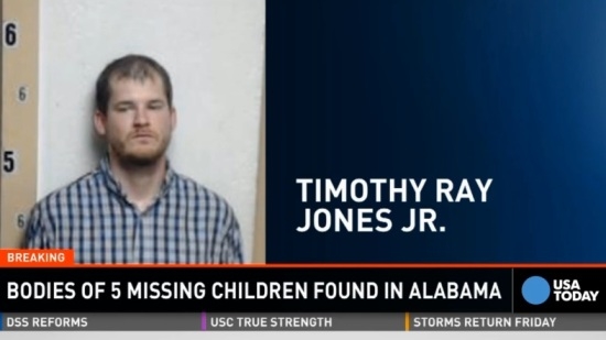 Тимоти Джонс-мл. убил всех своих детей