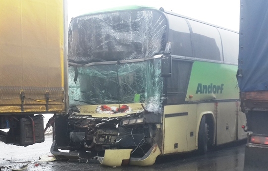 По данным ГИБДД, в ДТП на М-5 виноват водитель автобуса