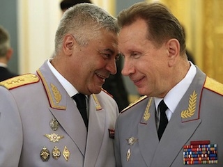 Владимир Колокольцев и Виктор Золотов