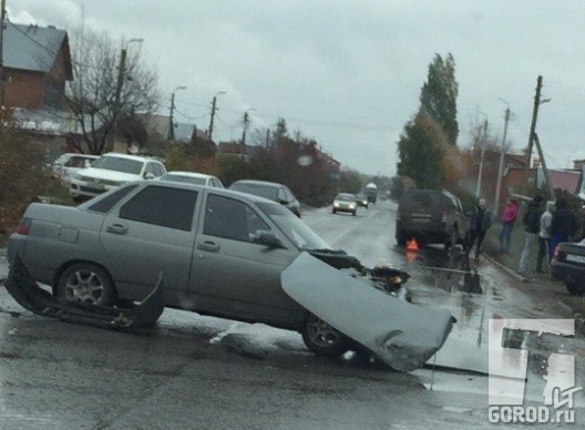 В Тольятти на Мичурина не разъехались три транспортных средства