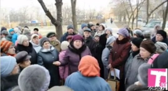 Тольятти, на народном сходе против застройки в 7-м квартале
