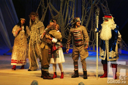 Театр "Колесо", на премьере спектакля "Снегурушка"
