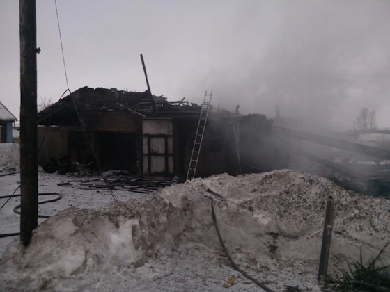 В Сызрани сгорел дом. На месте пожара найден труп...