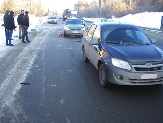 ДТП на улице Баныкина в Тольятти, 17 февраля