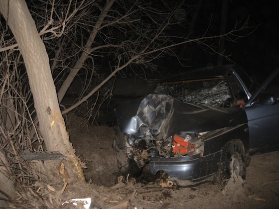 Водитель "десятки" был пьян, Самарская область, 29 марта