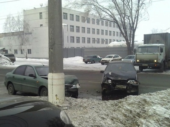 ДТП на Новозаводской, Тольятти, 5 марта