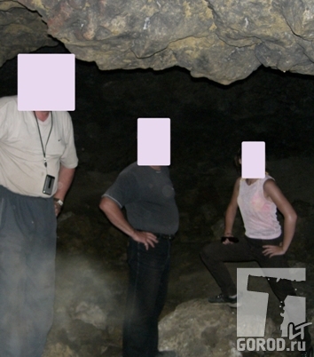 Пещера Ст. Разина. Запечатлено начало необычного явления