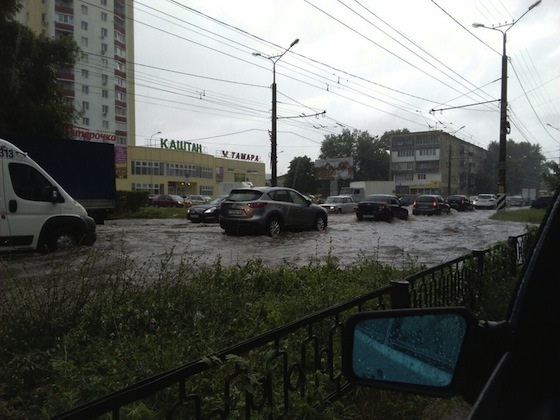 Ливень в Тольятти, 30 июня