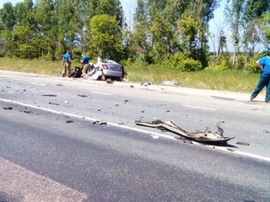 Последствия страшного ДТП на трассе Самара - Уфа