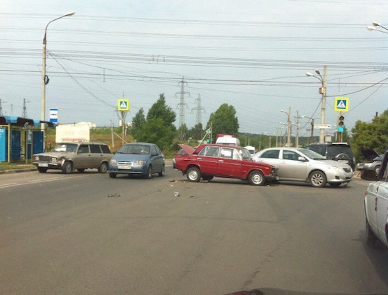 ДТП на улице Громовой, Тольятти, 10 августа