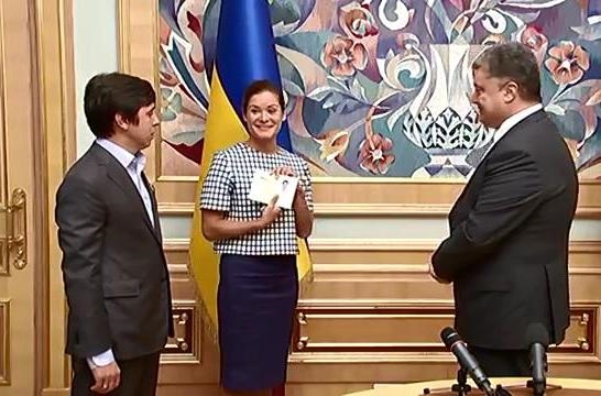 Мария Гайдар радуется украинскому гражданству 
