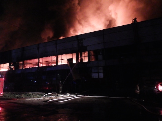Пожар на Заводском шоссе в Самаре, 5 октября