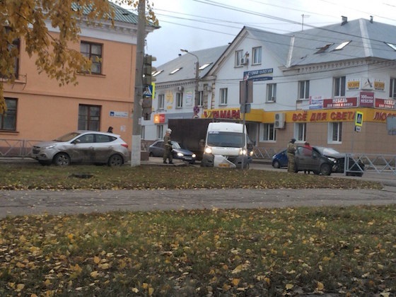 ДТП на "проклятом перекрестке" в Тольятти, 5 ноября