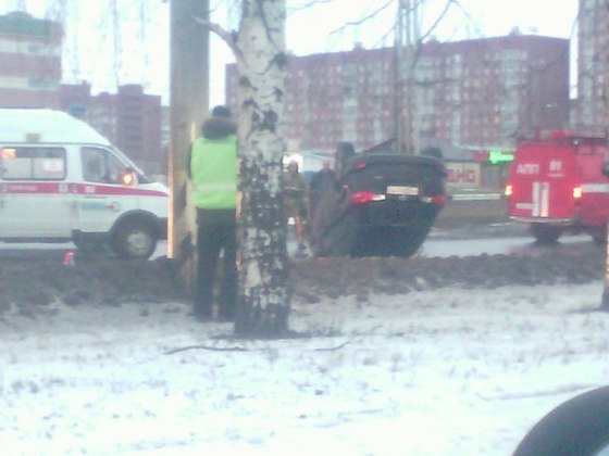 ДТП возле "Веги" в Тольятти, 23 декабря