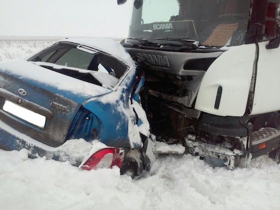 В ДТП на М-5 погибли водитель и три пассажира "Калины"