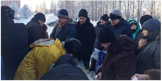 В Тольятти бесплатные хлеб и суп расходятся быстро 