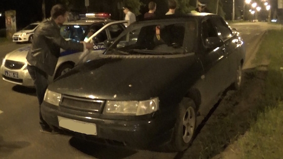 Инцидент с пьяным водителем на Московском в Тольятти