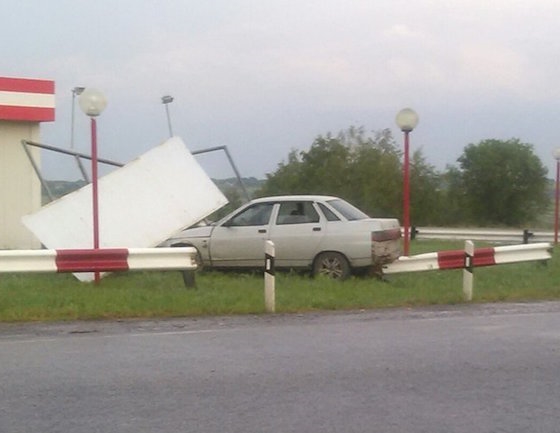 ДТП на "саратовском" выезде из Сызрани, 27 июня
