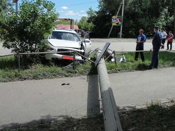 ДТП на улице Жуковского в Сызрани, 29 июня