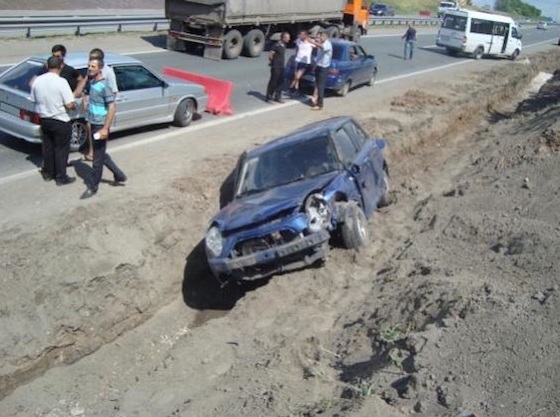 "Лифан" сбил рабочего на Обводном шоссе в Тольятти