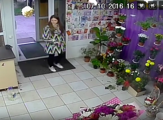 Подозреваемая в краже цветов в Тольятти