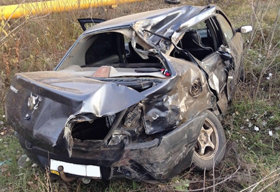 В аварии пострадала 7-летняя пассажирка "Рено"