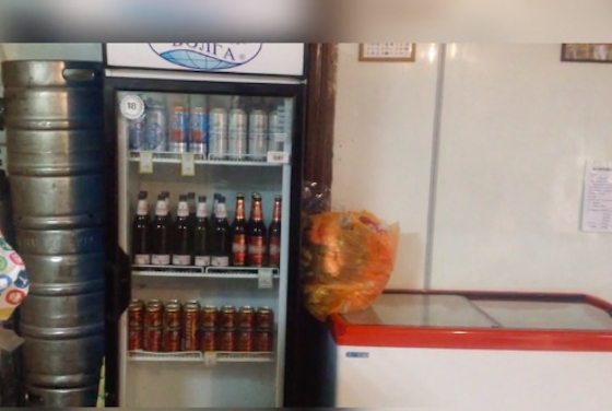 В павильоне на ул. Громовой незаконно торговали алкоголем