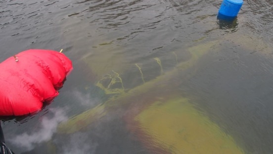 Упавший в Самаре самолет Як-52 полностью ушел под воду