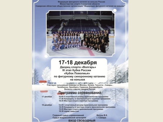 Открытый Кубок Поволжья пройдет в Тольятти 