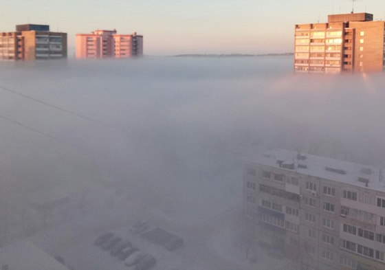 Ядовитый туман в Тольятти, 31 января
