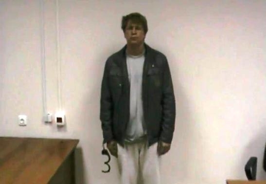 Сызранский Тайсон (Виталий Кондратенко) сразу после задержания