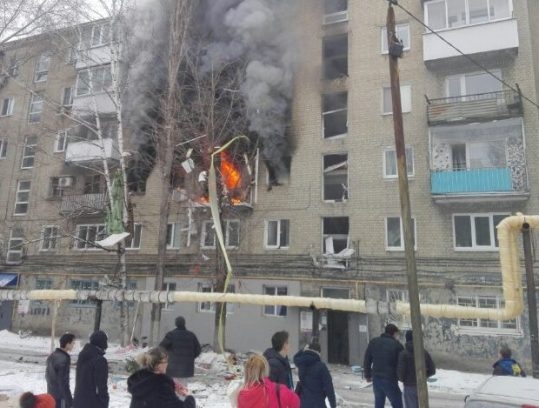 Взрыв бытового газа произошел в Саратове на Московском шоссе