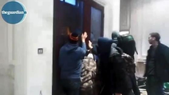 Анархисты забаррикадировались в особняке Гончаренко 