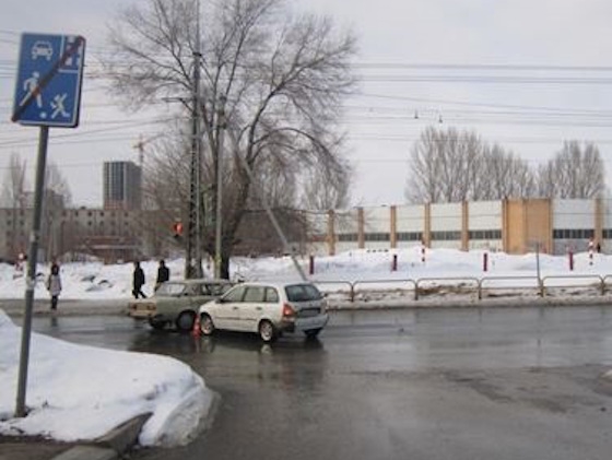 ДТП на ул. Дзержинского в Тольятти, 28 февраля
