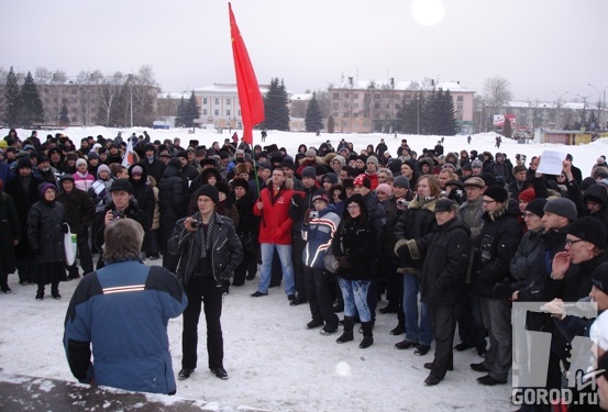 24 декабря 2011 г. Разрешенный митинг на Центральной площади
