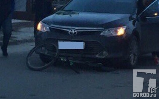 ДТП в Тольятти, велосипед оказался под иномаркой