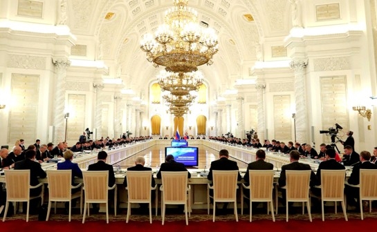 На заседании Госсовета под председательством Владимира Путина 