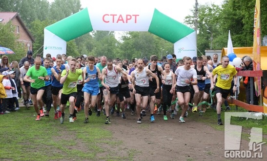 На старте Зеленого марафона в Тольятти 